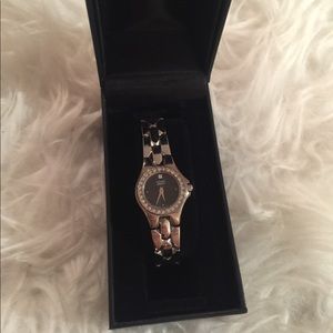 Citizens Diamond watch with sterling silver band